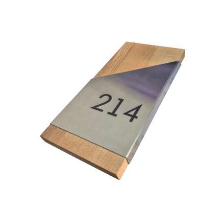 Фото Табличка номер на дверь 300х150 мм